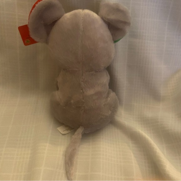 Kelly Toy Gray Christmas Mouse Plush - Picture 3 of 3